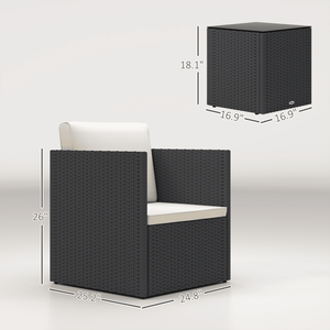 Set di Mobili da Giardino con Diverse Pezzi per Vivere All'Aperto - Product Image 3