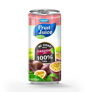 Boisson Tropi Juice 330ml en canette aluminium courte, 100% purée de fruits, faible en gras, stérilisée, fraîchement pressée, 5 Brix, saveur goyave et pastèque - Product Image 5