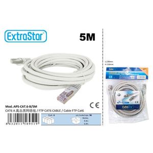 Cable de Red FTP Cat6 de 5 Metros, Cableado de Primera Calidad - Product Image 1