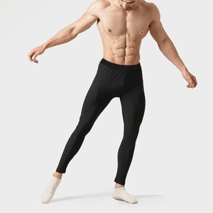 Leggings de compression pour hommes, fabriqués par un fabricant professionnel, faible MOQ, tissu en coton sans couture, pour la course à pied et la salle de sport - Product Image 6
