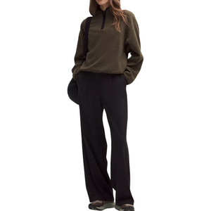 Fleece Hooded <b>Balloon</b> Sleeve Pullover Hoodie Womens Soft Thermo Insulated Winter Casual Party Tops Bulk Wholesale Supplier - Product Image 2