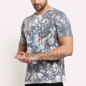 เสื้อยืดผู้ใหญ่ผ้าโพลีเอสเตอร์/ ผ้าฝ้ายโพลีเอสเตอร์ระบายอากาศได้ดีขนาดพิเศษออกแบบโลโก้ได้ตามที่ต้องการ - Product Image 2