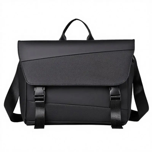 Bolsos de Mensajero Casuales de Negocios para Hombre, Bolso de Hombro de Cuero Genuino de Lujo para Hombre, Bolso Cruzado de Gran Capacidad - Product Image 2