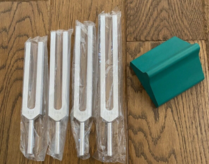 Juego de 5 diapasones Wards Science con 4 diapasones de aleación más activador NUEVO... - Product Image 1