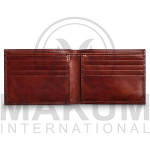 Portefeuille en cuir souple de haute qualité, portefeuille classique pour homme, accessoires de créateur, portefeuille fin en cuir pour homme - Product Image 4
