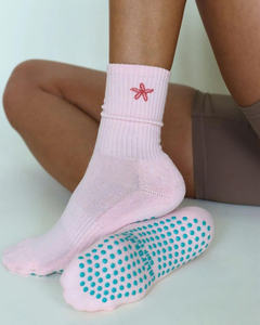 Calcetines Deportivos Heart Grip, Antideslizantes, de Algodón Elástico, Transpirables, Cómodos, para Yoga, Pilates, Fitness, Modernos, para Entrenamiento en Interiores - Product Image 4