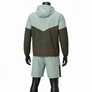 Conjunto de Pantalones Cortos Cortavientos Duraderos para Hombre, Diseñados para Comodidad al Aire Libre, Conjunto de Pantalones Cortos Cortavientos para Hombre, Moda para el Día a Día - Product Image 2