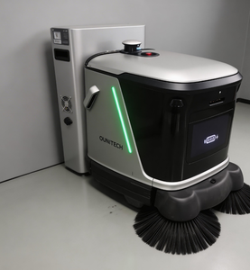 Robot Aspirador Comercial con Conector, Navegación Lidar SLAM, Robot de Limpieza Autónomo para Fábricas, Grandes Instalaciones y Espacios Cuadrados - Product Image 3