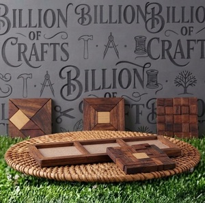 Rompecabezas 3D de Madera Hecho a Mano, Juego de Ingenio, Desafío Mental, Rompecabezas Deslizante para Adolescentes y Adultos - Product Image 5