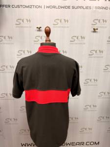 เสื้อยืดและเสื้อโปโลผู้ชายคุณภาพสูง พิมพ์โลโก้ได้ตามต้องการ ผ้าโพลีเอสเตอร์ 100% เสื้อโปโลดีไซน์เนอร์สำหรับผู้ชาย เสื้อยืดโปโลสำหรับตีกอล์ฟ - Product Image 5