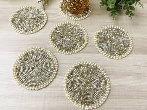 Handmade Beaded <b>Drinking</b> <b>Straws</b> 1-Piece Luxury Gold White Pearl Bar Accessories Eco-Friendly Reusable <b>for</b> Hotel Restaurant Use - Product Image 4