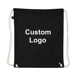 Custom 210D Polyester Drawstring <b>Bag</b> Lightweight Waterproof Gym Sports Sack for Travel and Fitness - Product Image 4