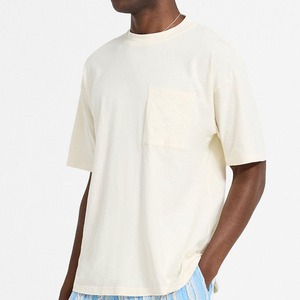 Camisetas Unisex 100% Algodón 180gsm con Logotipo Personalizado, Camiseta Lisa Teñida de Alta Calidad para Hombre, Patrón Sólido, Tejido de Tela - Product Image 1