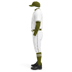 Uniforme de Béisbol de Color Sólido de Alta Calidad, Último Diseño, Nuevo Estilo, Uniforme de Béisbol de Primera Calidad - Product Image 3