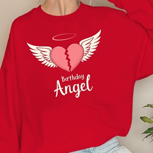 Sweat-shirts pour femmes Heart Mom s Birthday Angel - Product Image 2