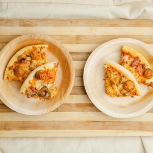 Export Quality <b>Disposable</b> <b>Plates</b> 7 Inches Round Shapes Leak Proof Party Dinnerware for Fast Food and Dessert Packaging Delivery - Product Image 1