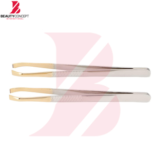 Pince à épiler pour sourcils en acier inoxydable, outil de beauté de précision avec une large gamme d'applications pour pincer les sourcils et le maquillage du visage - Product Image 2