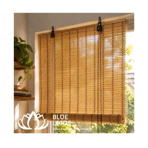 Cortina Enrollable de Bambú Reutilizable, Panel de Protección Solar para Interiores y Exteriores, Balcón, Patio, MÁS VENDIDO - Product Image 1