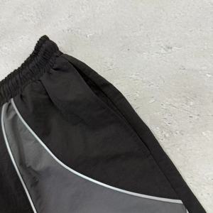 Shorts d'été personnalisés pour hommes, style skate, marque privée, imprimé motif uni, imperméable à l'avant, 100 % coton - Product Image 4