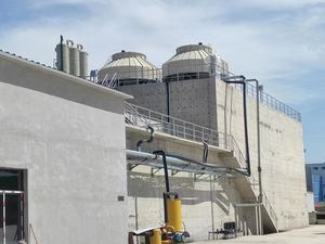 Torre de enfriamiento de contraflujo de fibra de vidrio industrial Precio para torre de enfriamiento redonda FRP Calentamiento por inducción/horno de acero de fusión - Product Image 4