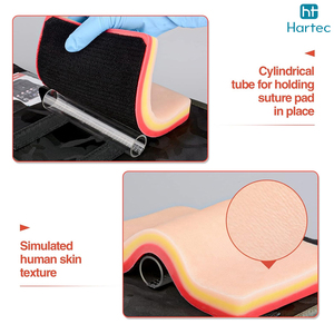 Kit d'entraînement à la suture avec coussin de suture de qualité supérieure et ensemble d'outils, à prix raisonnable, pour les étudiants en biologie et en anatomie. - Product Image 2