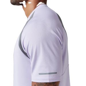 2025 chándal deportivo informal con estampado personalizado para hombre, pantalones cortos para correr de gimnasio de secado rápido de alta calidad, conjunto de bloques de Color de otoño, prendas de vestir exteriores - Product Image 4