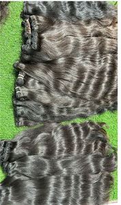 Extensiones de Cabello Indio Remy Negro Natural, Trama Doble a Máquina, Cabello Grueso con Fusión Perfecta, de AMRIN INTERNATIONAL, Mejor Precio - Product Image 6