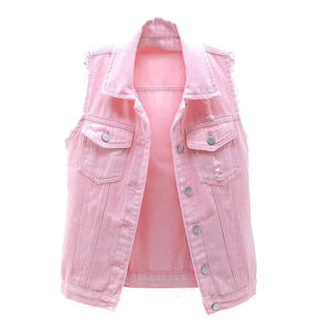 Chaleco de Mezclilla Personalizado de Alta Calidad con Patrón a Cuadros de Lona de Algodón para Hombre, Venta al Por Mayor, Ropa Exterior Informal Transpirable, Nuevo Estilo de Invierno - Product Image 1