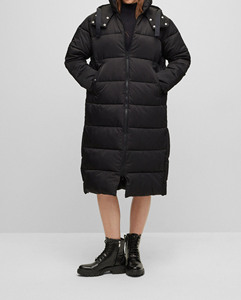 100% Polyester Lining Hooded Loose Fit Warm Coat OEM Women's New Style Winter Waterproof Zip-Up Cotton Filled Puffer <b>jacket</b> - Product Image 1