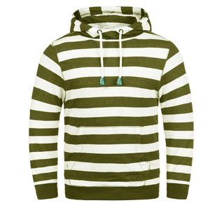 ผู้ชายสีขาวสีดําลายแขนยาวขายส่งเสื้อสเวตเตอร์ขนแกะฮีวี่เวทโพลีเอสเตอร์คลุมด้วยผ้า OEM - Product Image 5