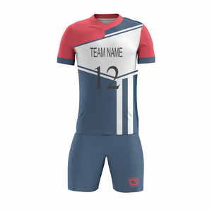 Maillots de football personnalisés OEM/ODM, sublimation, haute qualité, prix bas, ensemble de maillots de foot pour hommes, maillot de club - Product Image 1