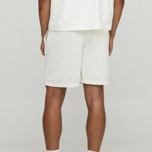 Custom Made 2026 Casual Canvas Mid 100% Cotton Eco-Friendly Beachwear Shorts <b>Elastic</b> Waist Closure Hot Factory OEM Service - Product Image 4