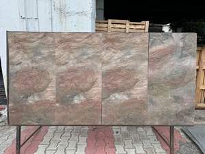 Revestimiento de piedra flexible ligero decorativo de cobre, tamaño 61x122cm y 122x244cm, revestimiento de piedra apilada. - Product Image 6