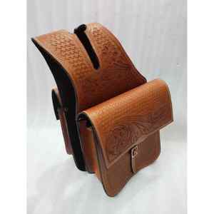 Silla de Montar de Cuero Premium de Alta Calidad con Arco de Madera para Equitación, Transpirable, Estilo Western, Silla Inglesa Hecha a Medida - Product Image 6