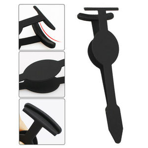 Pinzas Aplicadoras de Pestañas Premium con Punta Serrada Antiestática para Colocación de Pestañas Postizas, Reutilizables, de Acero Inoxidable, para Maquillaje y Belleza - Product Image 4