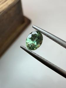 Piedra de Alejandrita Suelta, Corte Ovalado, Verde Azulado, Facetada, Gema Rara de Colección, para Joyería Fina, Piedra Natural con Cambio de Color - Product Image 4