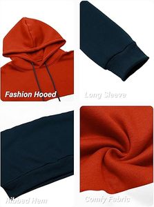 เสื้อฮู้ดดี้ 210GSM 6 สีให้เลือก เสื้อฮู้ดดี้สำหรับออกกำลังกายสำหรับผู้ชาย หลากสี เหมาะสำหรับฤดูหนาว ออกกำลังกาย วิ่ง ฟิตเนส มีเชือกผูกที่คอ - Product Image 2