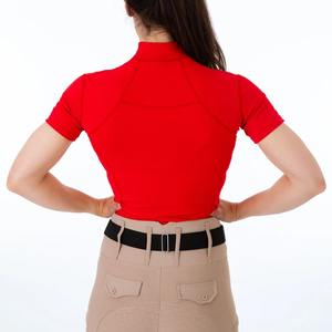 Ropa Ecuestre de Alta Calidad para Mujer, Camisetas de Manga Corta para Montar a Caballo, Camisetas Ecuestres de Buena Calidad para Dama - Product Image 4