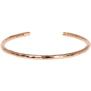 กำไลข้อมือโลหะสีโรสโกลด์ทันสมัย ทำด้วยมือ ประณีต ปรับขนาดได้ - Product Image 2