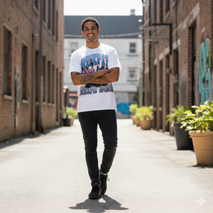 Colección de Ropa de Verano, Camisetas Cómodas con Logotipo Personalizado, Fabricante de Ropa con Serigrafía, Camisetas de Corte Cuadrado - Product Image 5