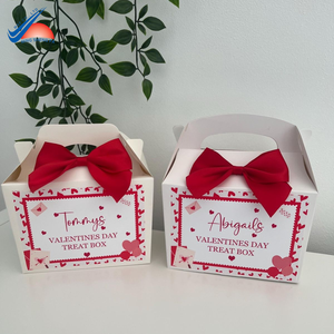 Caja de Regalo de Papel Premium para San Valentín con Ventana Transparente para Conjuntos de Regalo - Product Image 2