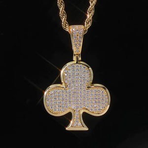 Pendentif géométrique personnalisé en argent et or, bijoux hip-hop rock, pendentif en laiton, bijoux pour rappeurs, pour hommes. - Product Image 6