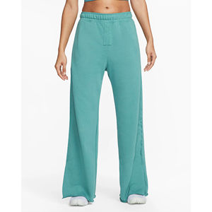 Pantalons de survêtement pour femmes, mélange polyester/coton, légers, séchage rapide, impression de logo personnalisé, service OEM, logo et étiquette personnalisés - Product Image 1