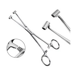 Apto Enterprises Septum Forceps Clamp Nasal Piercing <b>Pliers</b> Professional Stainless Steel Nose Jewelry Holding Body Piercing Tool - Product Image 1