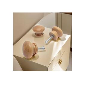 Boutons de porte de luxe en bois et résine, poignées décoratives faites à la main pour tiroirs, armoires, meubles de cuisine - Product Image 5
