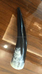 เขาควายไวกิ้งขนาดใหญ่สำหรับดื่ม 8 นิ้ว ทำจากวัสดุออร์แกนิกที่เป็นมิตรต่อสิ่งแวดล้อม - Product Image 2