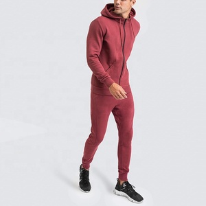 Wholesale Eco-Friendly Men's <b>Jogging</b> Tracksuit Breathable Gym Training Track Suits Custom OEM Logo Front Plus XXL for Winter - Product Image 2