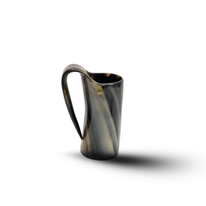 Jarra para Beber con Diseño de Cuerno de Toro, Ecológica, Base de Cuerno de Búfalo, Hecha a Mano, Pulida, Estilo Vikingo, para Cerveza, Cidra, FAIZA CRAFT - Product Image 1