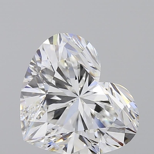Diamant non monté certifié IGI 5.09 CŒUR VVS2, diamant cultivé neuf - Product Image 1