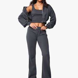 Chándal Deportivo para Mujer con Logotipo Personalizado 2026, Chándal de Primera Calidad, Estilo Moderno, MOQ Bajo, Diseño Personalizado - Product Image 1